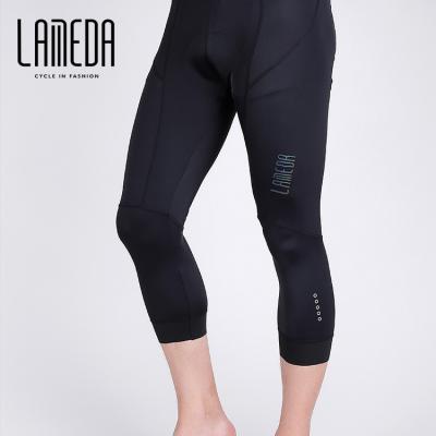 China LAMEDA Breathable Brand Design Custom Your Label 3/4 Length Pants Bike Cycling Wear For Men for sale