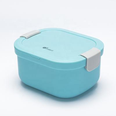 China Eco Viable Plastic Box Container Bpa Free Salad Bowl Set For Food Picnic Bento Lunch Box for sale