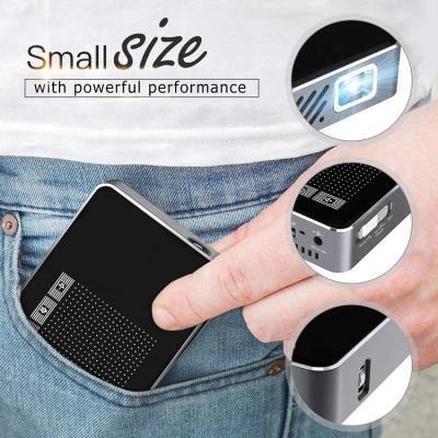 China Pico Wireless Mobile Smart Android Wifi HD LED Micro Video DLP Projector Home Theater Pico Multimedia Mini Pocket for sale