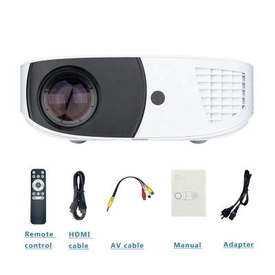 China 2021 High Lumens Smart 4k 1080P HD LCD Projector High Lumens Pico Beamer Digital Led Mini Projector Home Theater Theater for sale