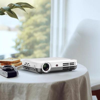 China Smart Short Throw Mini Portable Projector 2G ROM 16g RAM Led Home Theater 4k Mini Projectors for sale