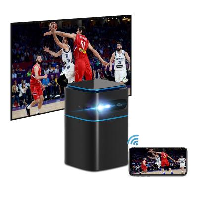 China Hot Selling Pico Pocket Android Mini Portable 9.0 Support 4K Projector 7000mAh Smart DLP Mini Portable Home Theater Video Projectors for sale