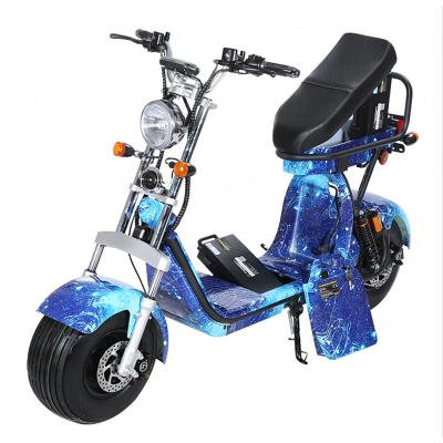 China EEC 1500W Motorcycle Citycoco Scooters 2000W Powerful Adult Chopper 60V/12AH/20AH E Scooter EU Unisex Electric Warehouse COC Scooter for sale