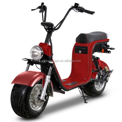 China Unisex Manufacturer Cheap 2 Wheels Electric Scooter 13 Inch Fat Tire 1500W 2000W EEC COC 60V 12A 20A 30A Lithium Battery Citycoco for sale