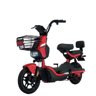 China Steel Factory Customize Easy Customize 350W 48V60V 12A 20Ah Mini City Bike Cheap E Electric Bicycle Scooter Driven for sale