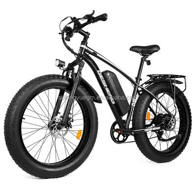 China Wholesale HOT sale bicycle 750W aluminum alloy fat tire 26 inch lithium battery electric mountain bike for adult for sale