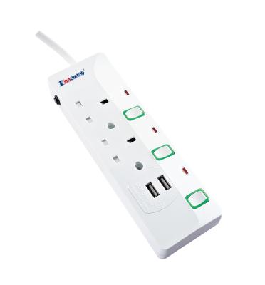 China Residential / General Purpose Factory Custom Power Outlet With Independent USB Port Switch Expansion Socket for sale