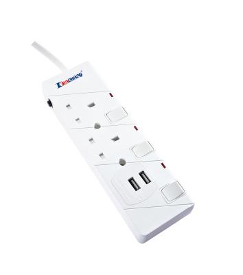 China Factory Wholesale Multi Hole Residential / Multipurpose With Switch Socket Household Power Control Extension Socket for sale