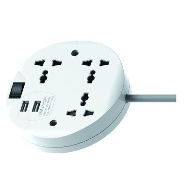 China Universal USB Socket Round 13A Residential/General Purpose Design With Switch Security Shutter Power Socket for sale