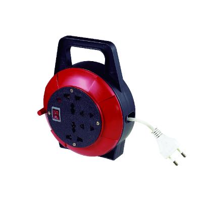 China 4 Gang Automatic Cable Reel Residential / Multipurpose Cable Reel Stand for sale