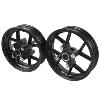 China New street mine bike motorcycle GP wheel mine bike biker model wheel, GP wheel, supermoto lightweight wheels 2.15-10/2.50-10 for sale