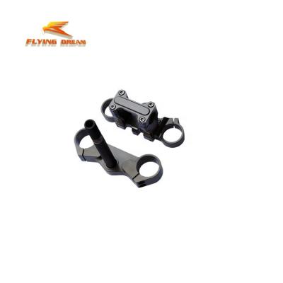 China Motorcycle Aluminum Triple Clamps Dirt Bike CNC Clamp Aluminum Pit Bike Cnc Triple Clamps for sale