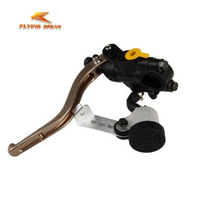 China CNC Mine Bike CNC Hydraulic Brake Lever With Oil Cup Motorcycle Hydraulic Brake Lever for sale