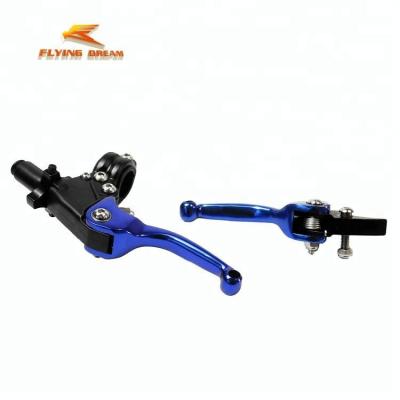 China New Alloy Mine Bike Dirt Bike Folding Levers Model Brake and Clutch Levers for sale