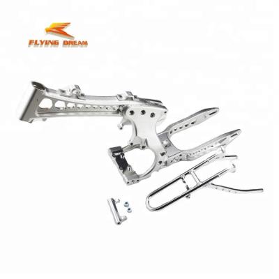 China Pit Dirt Bike Motorcycle CRF50 Frame CNC Billet Aluminum Alloy Frame for sale