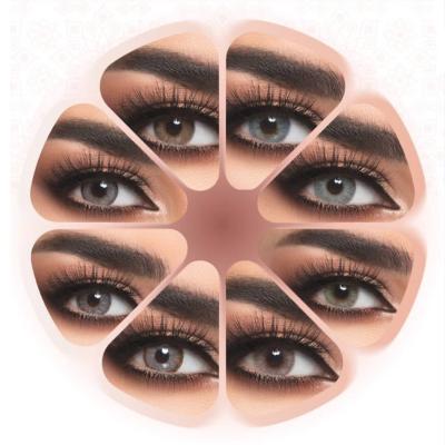 Cina Smoky Caramel Contact Cosmetic Color Lenses Honey And Caffe Soft Contact Lens in vendita