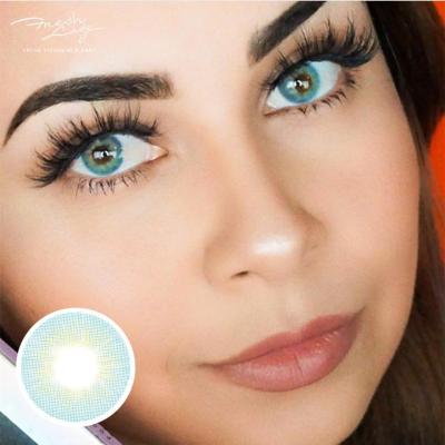 Китай Ad.Blue Contact Lens Cosmetic Color Lenses Caramelize Lenses 7 Colors Lucky Color Contact Lenses продается