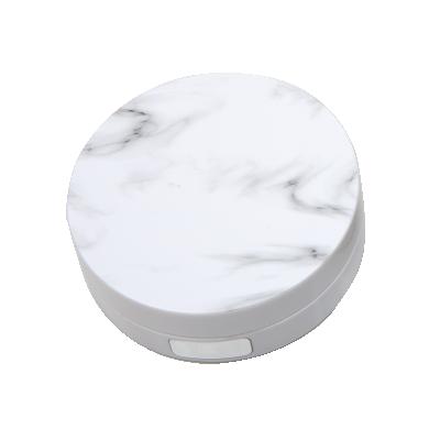 China Fashionable Marble Contact Lens Case Colorful Contact Lenses Case Container for sale