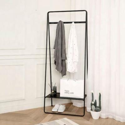 China Other factory direct sale fashion simple modern simple clothes hanger storage rack coat rack metal clothes stand for sale