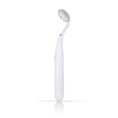 China Professional ABS A9002 Oral Hygiene Tool Sterilized Fogproof Mirror 6000 MCD LED Optical Oral Super Dental Mirror for sale