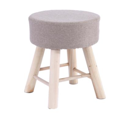 China Unpick and Wash Wooden Bar Stool High Bar Cafe Chair Wooden High Stool for sale