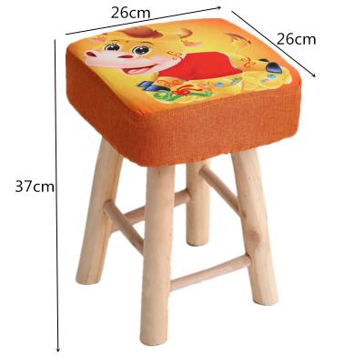 China Modern Square Bar Stools Wholesale Removable Cover Small Square Stool for sale