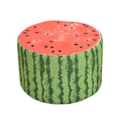 China Unpick And Wash Special Fruit 3D Shaped Foldable Step Stool Fruit Folding Storage Ottoman for sale