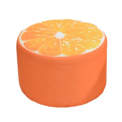 China Unpick and Wash 6 Colors Lovely Cartoon Stools Fruit Pattern Living Room Bath Bench Non-Slip Kid Changing Stools Shoes Sneak for sale