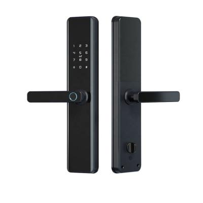 China Aluminum Alloy Security Electronic Digital App Smart Locks For Wooden Door Dead Bolt Digital Smart Lock Door for sale