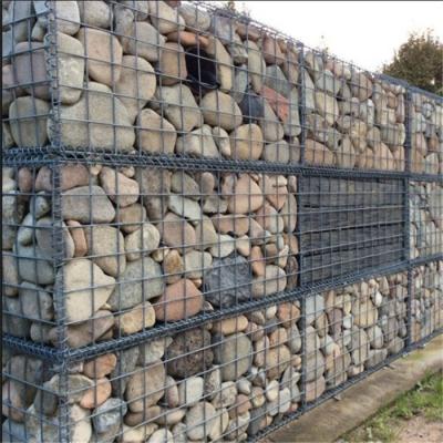 China 80X100mm Electric Welding Gabion Wall Gabion Box, Iron Welded Gabion Basket of Landscape Decoration, Factory Price Gabion Basket for sale