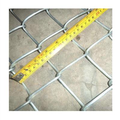 China Hot Galvanized Decorative Fence Mesh Chain Link Mesh Fence for sale