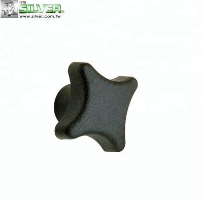 China Medical Modern Sports And Plastic CNC Lathe Parts Star Bakelite Knobs for sale