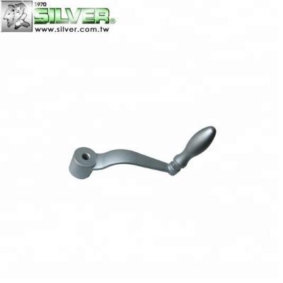 China Cabinet labeling and printing machine parts use silver cranked handle for sale