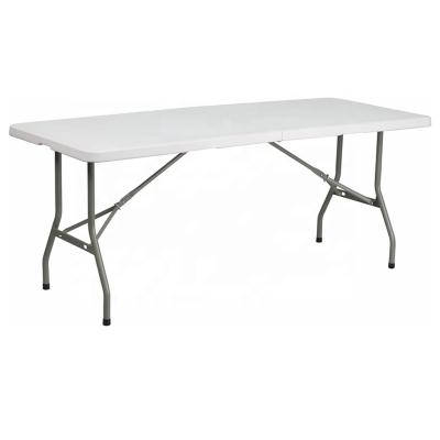 China Modern Lightweight Modern Theme Party Outdoor Portable Folding Camping Picnic White Table for sale