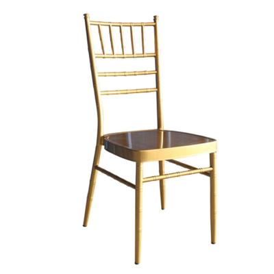 China Modern padded stacking chiavari chair for wedding event for sale