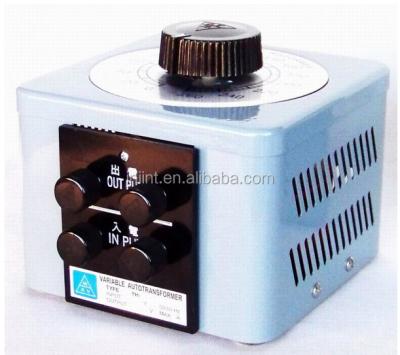 China Power Variac Single Phase Variable Voltage Control Transformer Input 440V, Output 0~440V, 2A 880VA for sale