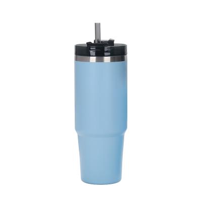 China American Style 304 Stainless Steel Interior Vacuum Insulated Water Cups Portable Car Cup Adventure Fire Extinguisher Travel Tumbler With Straw for sale