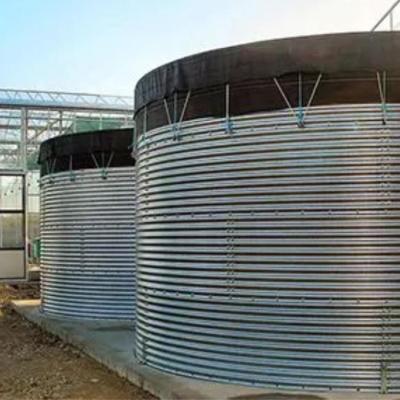 China Water Storage Galvanized Steel Water Tanks Hot Dip Corrugated Steel Water Storage Tank for sale