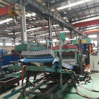 China Factory Silo Corrugated Steel Sheets Roll Forming Machine GUANGCAI BRAND for sale