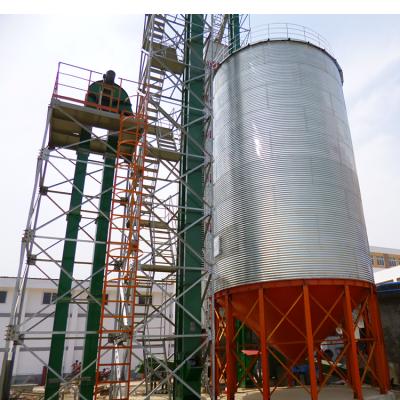 China High Quality Bulk Grain Storage Guangcai Galvanize Steel Manufacturers Corn Grain Silos Warehouse for sale