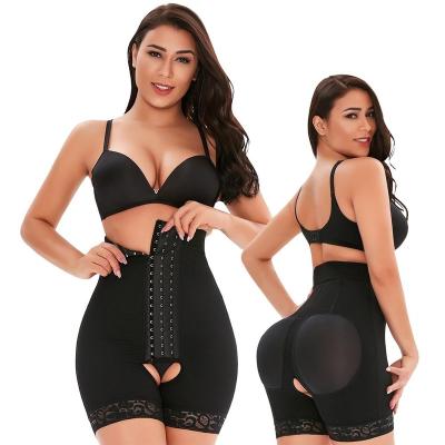 China Ladies Antibacterial Adjustable Body Shaper Plus Size 6XL Butt Lifter for sale