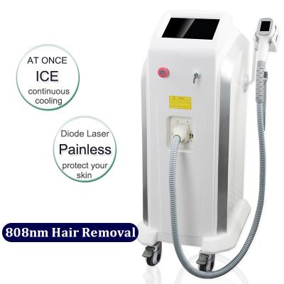 China Hair removal hot selling 755 808 1064 diode laser hair removal machine 808nm diode laser machines for hair removal Epilator lazer for sale