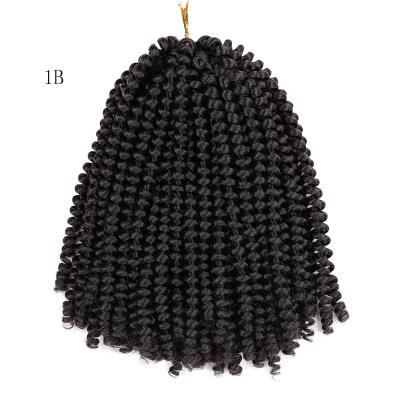 China Spring Twist Hair Popular Products High Temperature Synthetic Fiber Hair For Black Women for sale