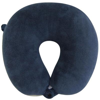 China Folded Directly Manufacture High Quality New Travel Neck U Shape Pillow Fleece Winter Coral Pillow for sale