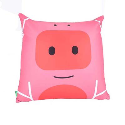 China Manufacturer new design custom square bent pig pillows back cushion for chairs microbeads pillow for sale