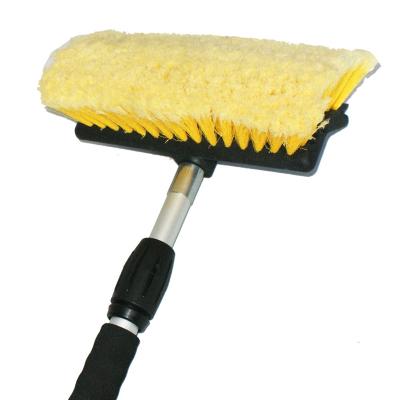 China PVC Stiffens Expandable Post Water Flow Through Car Wash Brush for sale