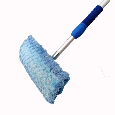 China PVC stiffens new telescopic car wash brush with long handle for sale