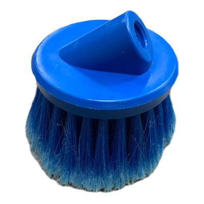 China Pads best-selling round brush cleaning head, suitable for all posts with American thread, round car wash brush with soft bristles for sale