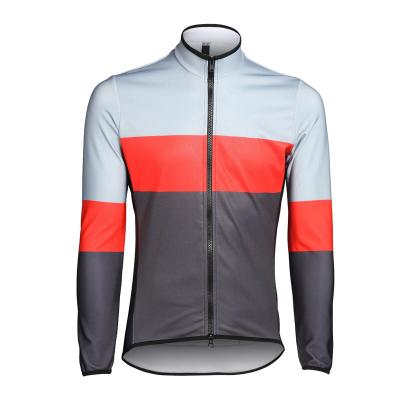 China Breathable Customize Apparel Cycling Bike Road Wear Long Sleeve Antibacterial Cycling Jersey Seamless Design for sale