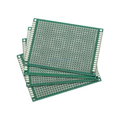 China 6cmx8cm Universal Solderable Prototype Breadboard 6cmx8cm Universal PCB Board Double Sided PCB Board for sale